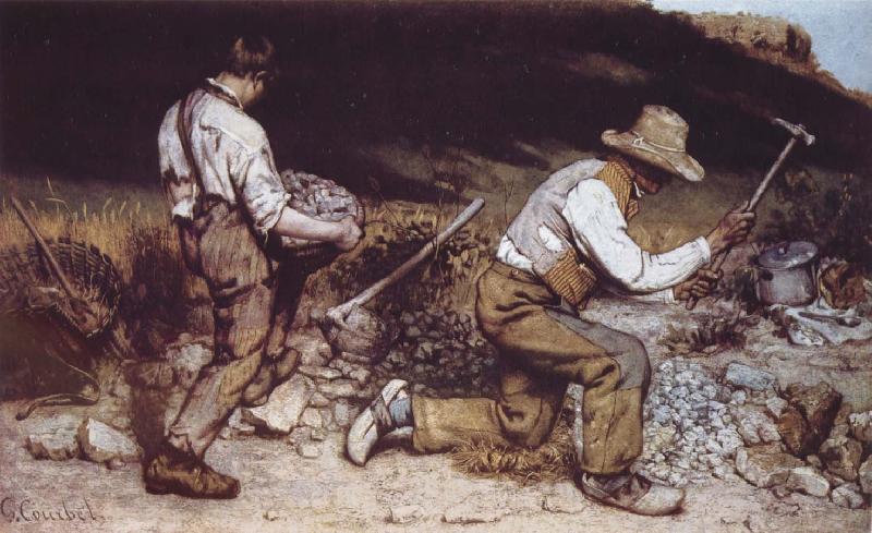 Gustave Courbet The StoneBreakers oil painting image